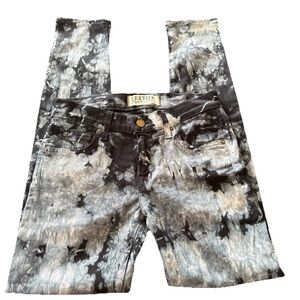 TEXTILE Elizabeth and James Debbie Splatter Skinny Jeans Size 27 NWOT Designer